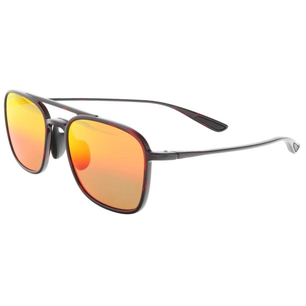 Maui Jim MJ0447S003 Aloha Glow Aviator Red Black Tortoise Navigator